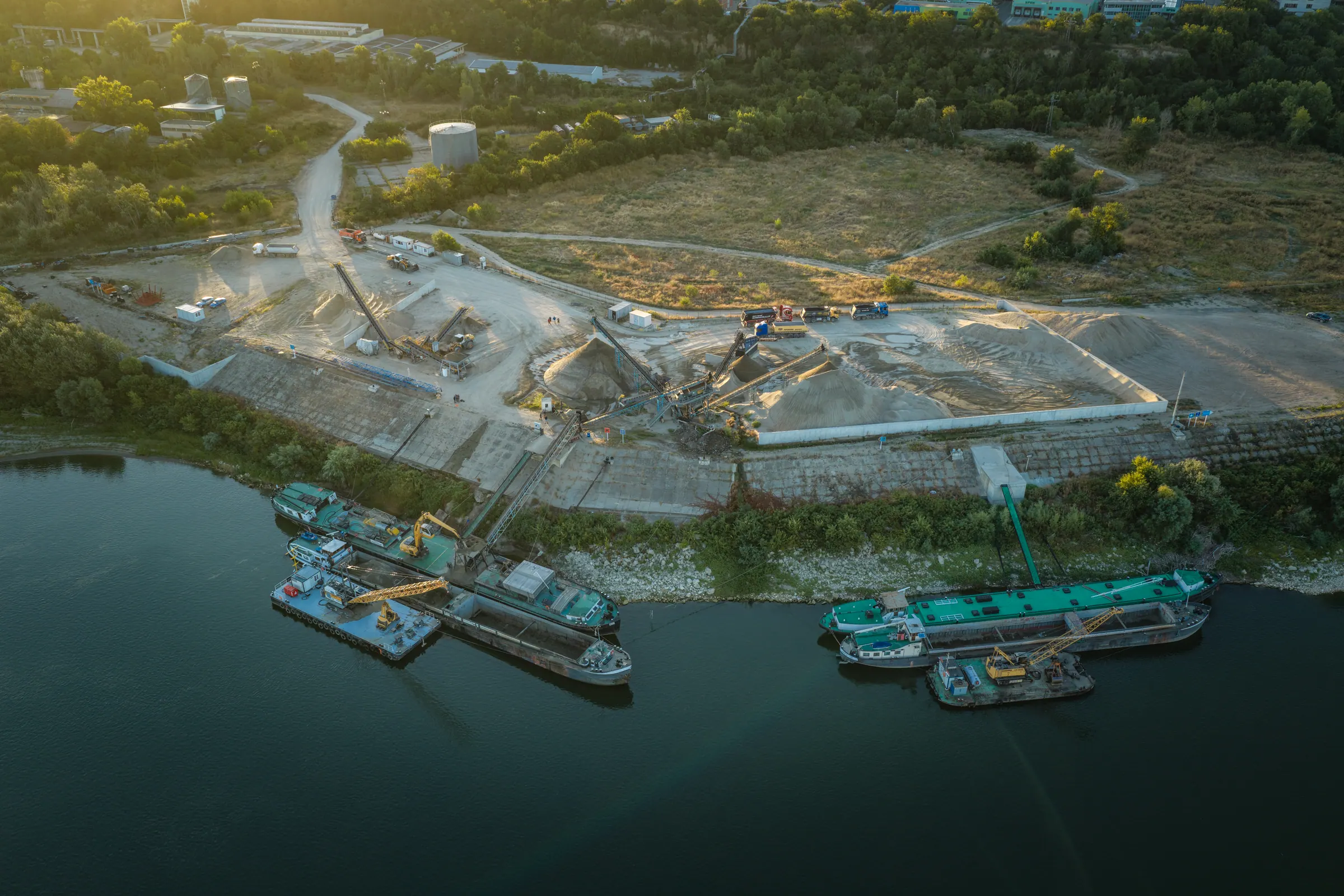 Производствена база на ИНЕРТ край Русе